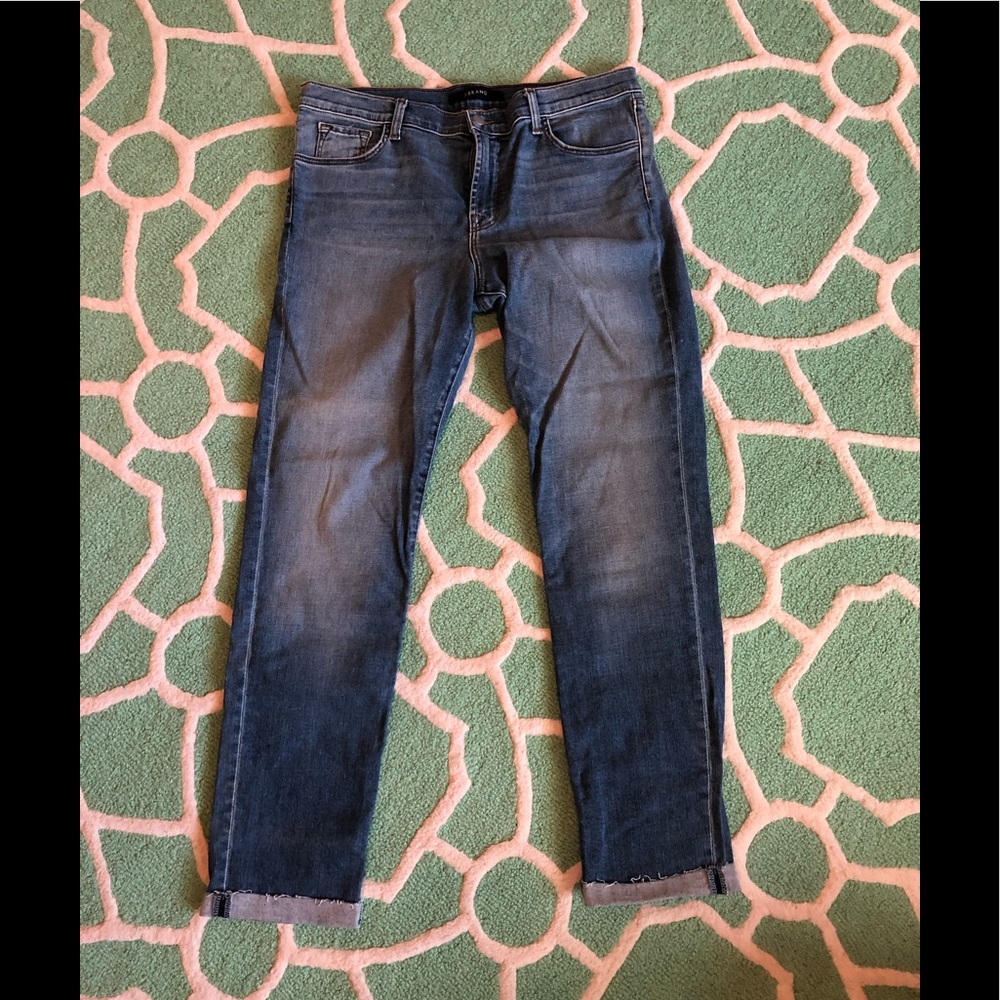 J Brand Maude Scissor Hem straight jeans size 31